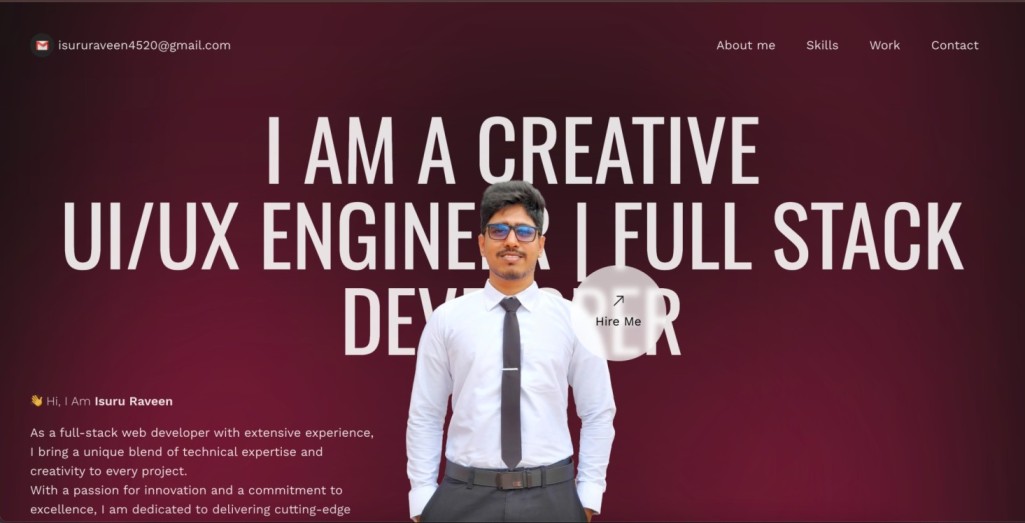 Personal Portfolio - Isuru Raveen